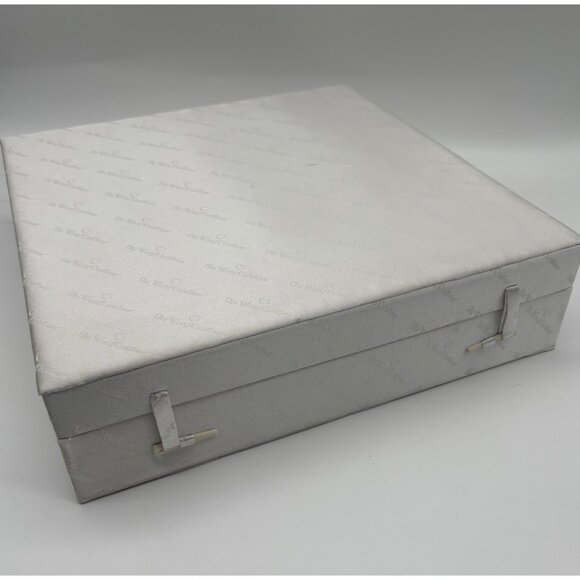 Old World Christmas Wedding Blown Glass Ornaments Elegant Set of 12 in Satin Box - Picture 7 of 11